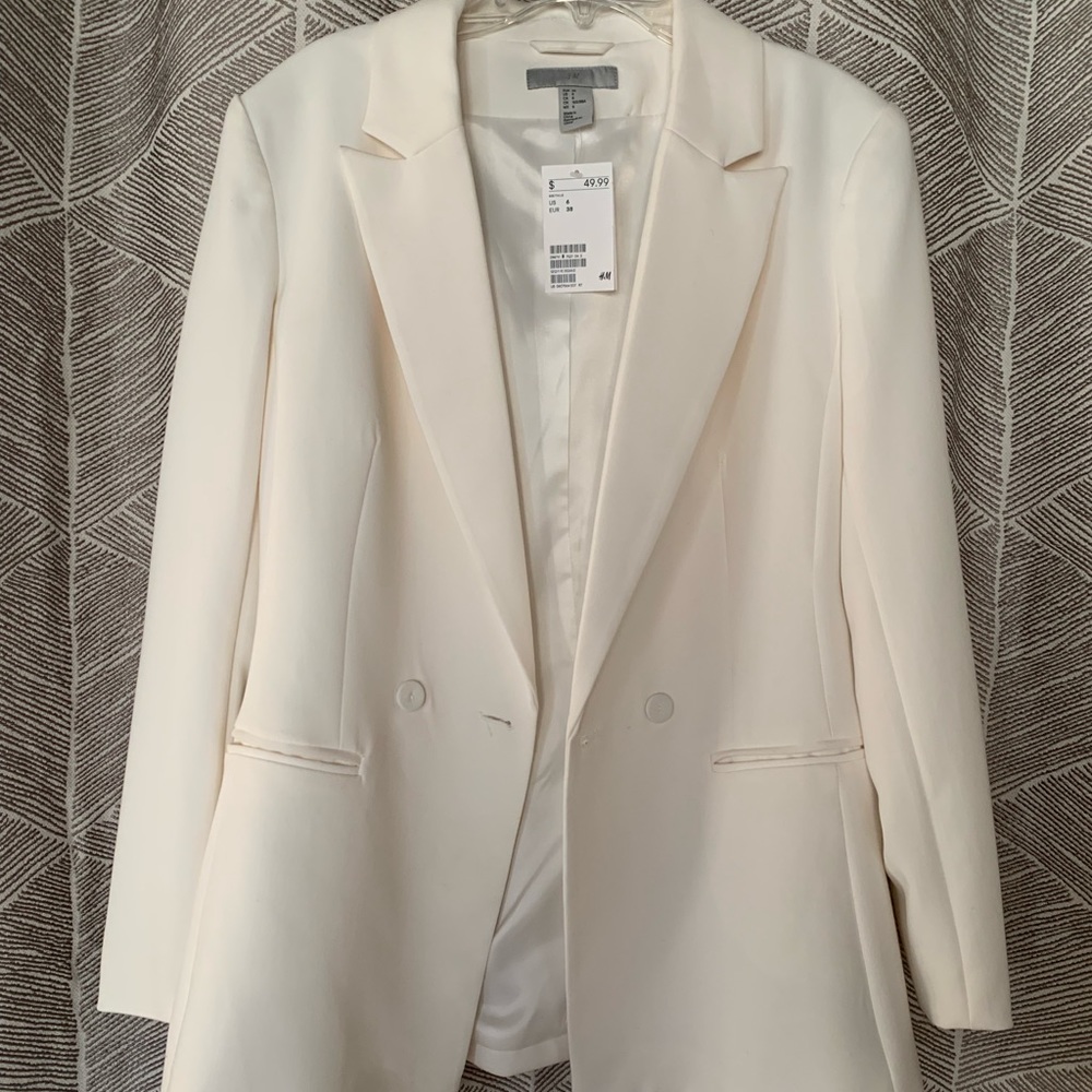 NWTs White Blazer